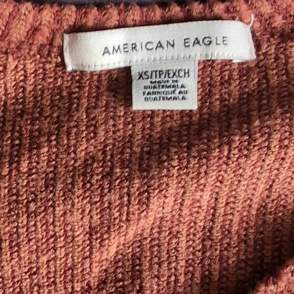 Women's Rust Sweater - Picture 2 of 2